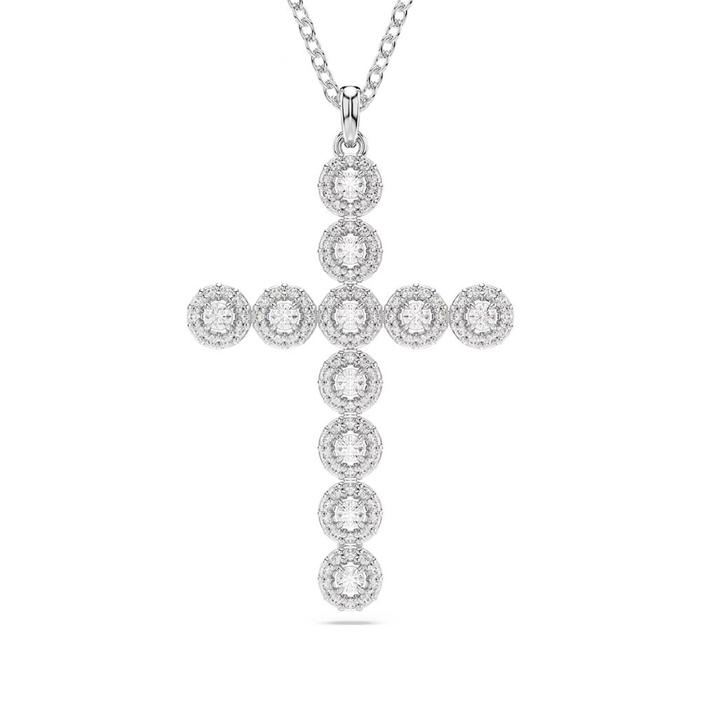 SWAROVSKI 施華洛世奇 Insigne 優雅時尚十字形項鍊 送禮 禮物 推薦(5675573)