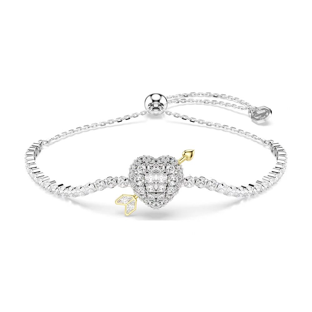 SWAROVSKI 施華洛世奇 Idyllia 邱比特之箭心形手鍊 送禮 禮物 推薦(5742022)