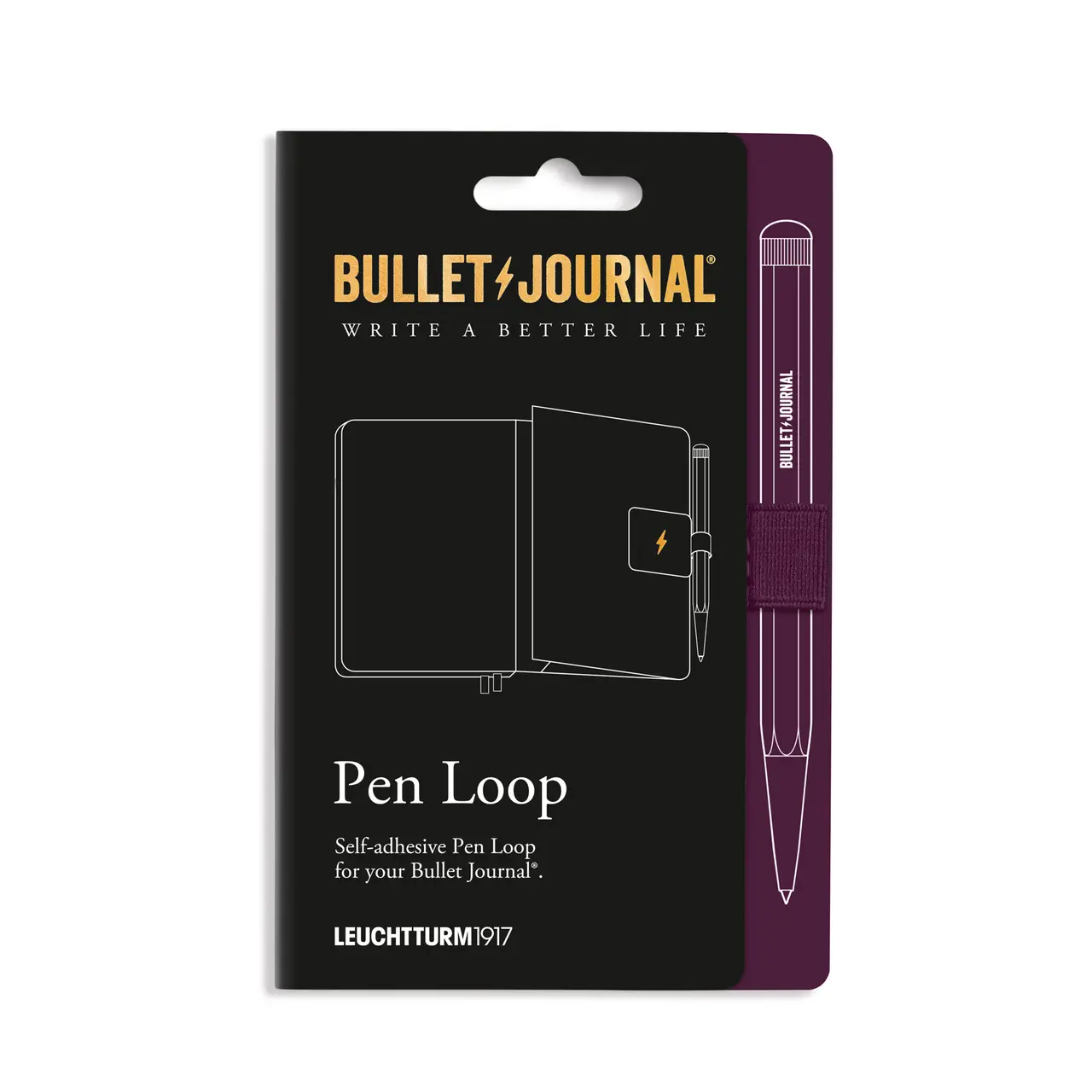 德國 LEUCHTTURM1917 Bullet Journal 筆套/ Bullet Journal限量版/ 紫