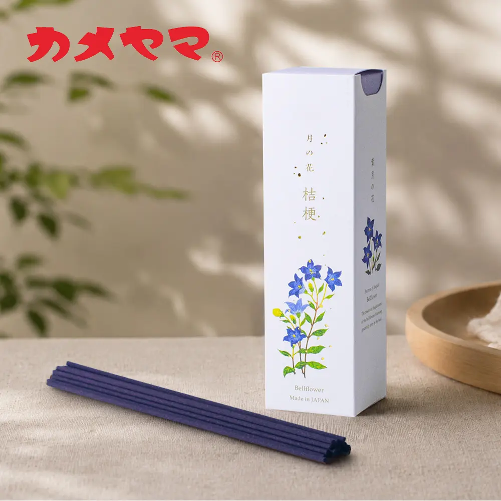 日本龜山 Kameyama 月之花系列線香 / 桔梗花香
