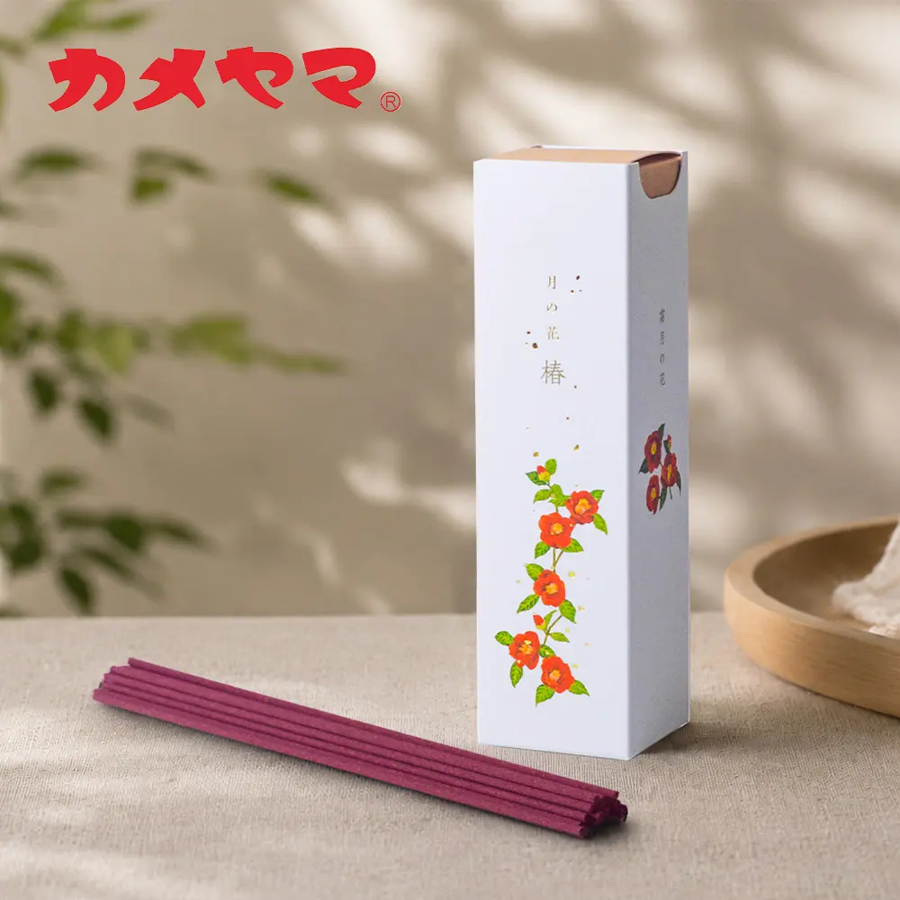 日本龜山 Kameyama 月之花系列線香 / 山茶花香