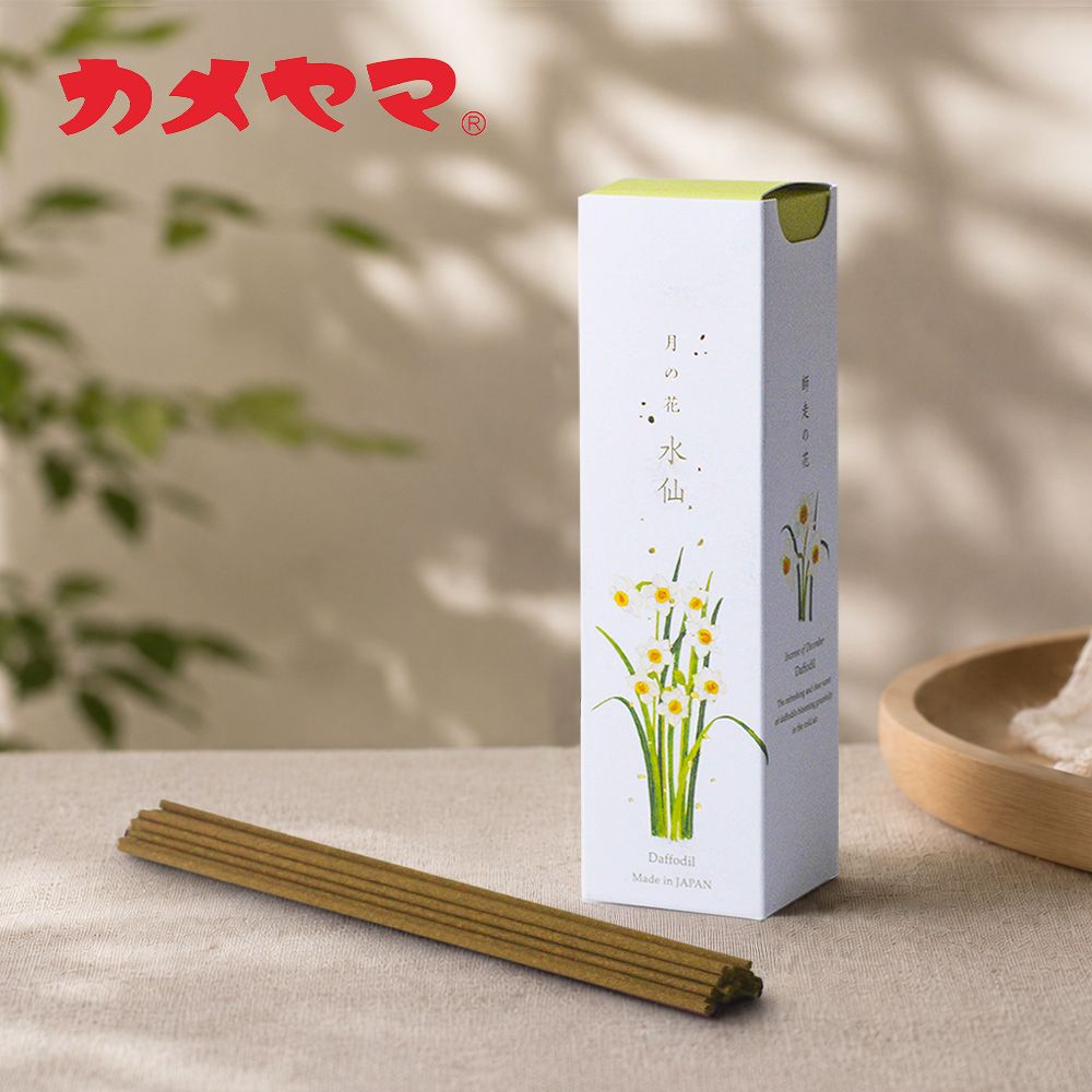 日本龜山 Kameyama 月之花系列線香 / 水仙花香