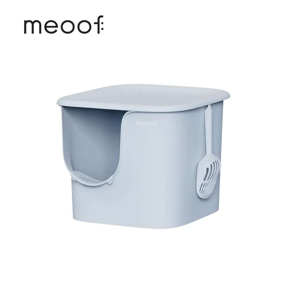 meoof 大豪斯貓砂盆 霧霾藍