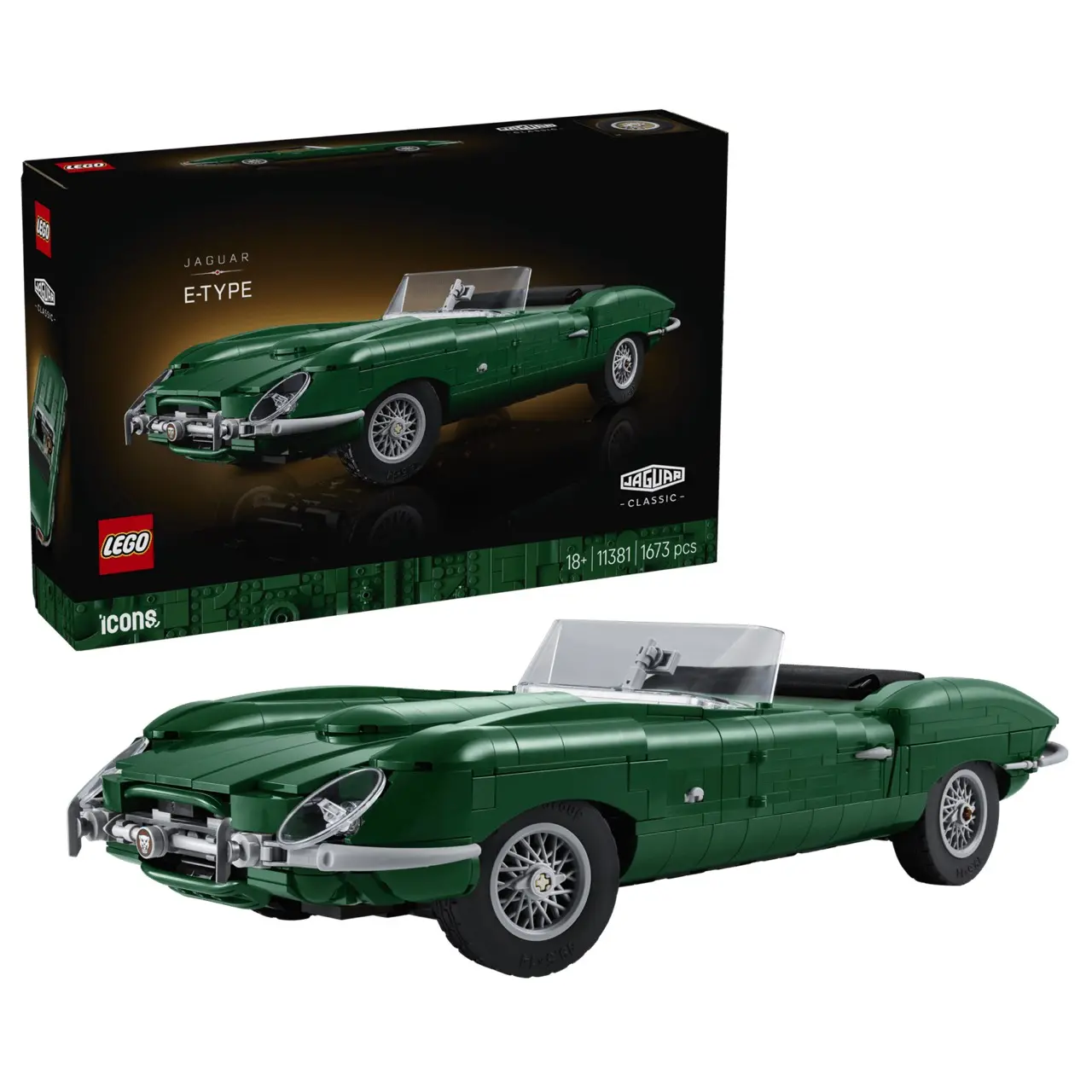 LEGO樂高積木/ Icons/ 11381/ Jaguar E-Type