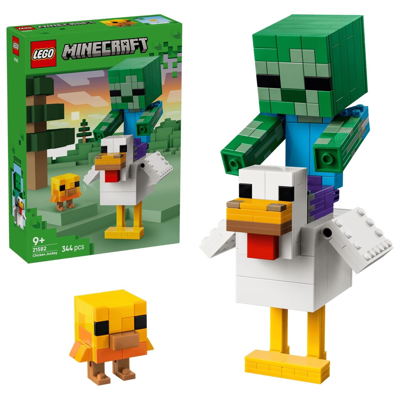 LEGO樂高積木/ Minecraft/ 21582/ 雞騎士
