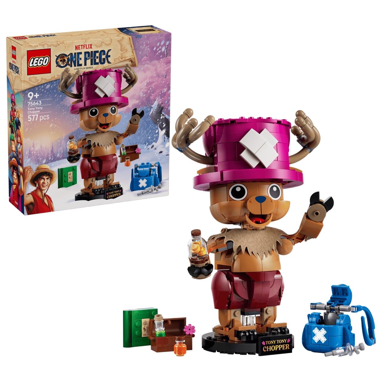 LEGO樂高積木/ 航海王/ 75643/ 多尼多尼喬巴