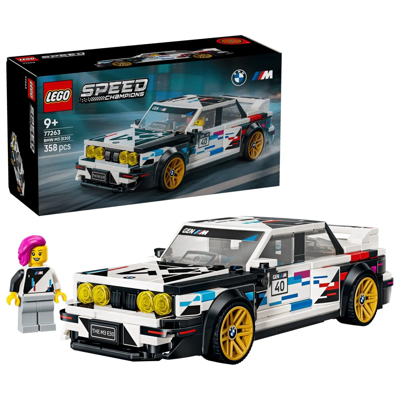 LEGO樂高積木/ 極速賽車/ 77263/ BMW M3 (E30)