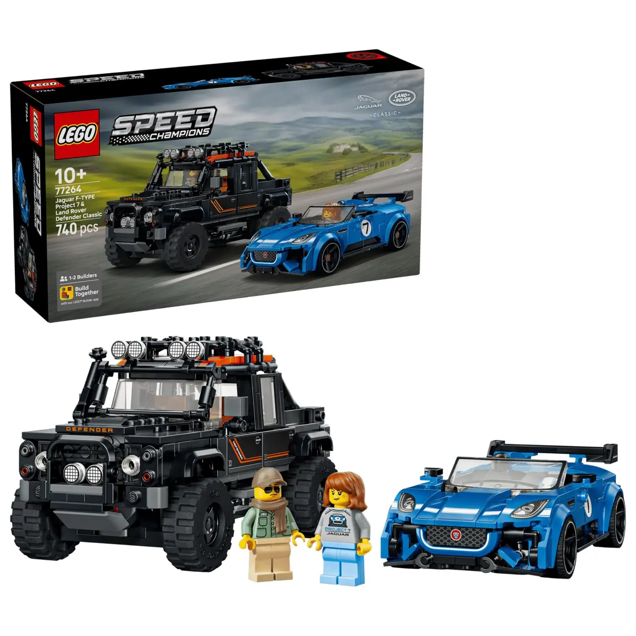 LEGO樂高積木/ 極速賽車/ 77264/ Project 7 Defende