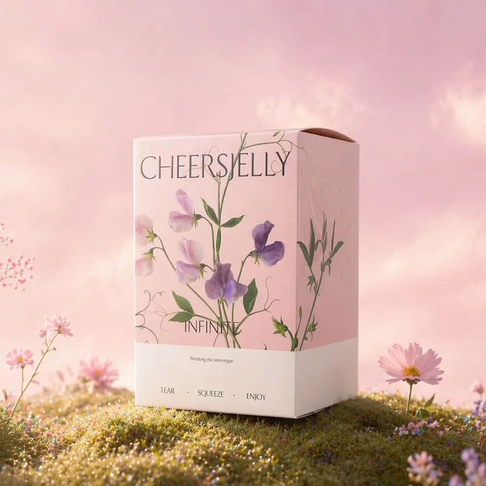 CHEERSPOPS cheersjelly璀璨花漾禮盒B款 (禮盒*1 共24根入 附提袋)