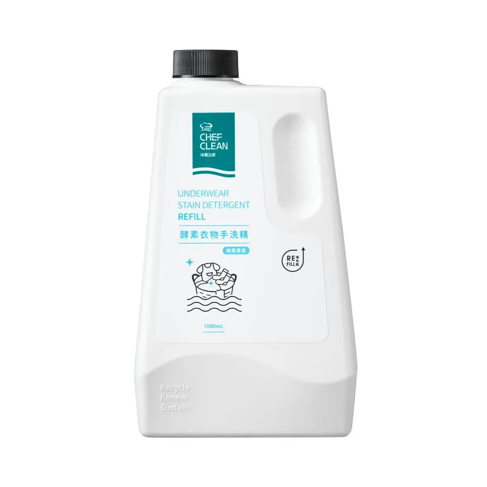 淨毒五郎酵素衣物手洗精補充瓶/ 微風香氣/ 1000ml
