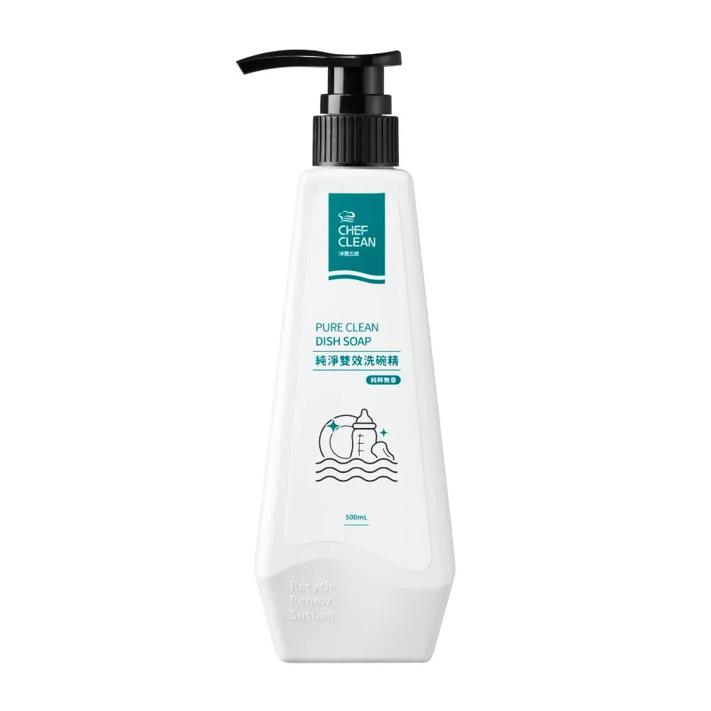 淨毒五郎純淨雙效洗碗精/ 純粹無香/ 500ml