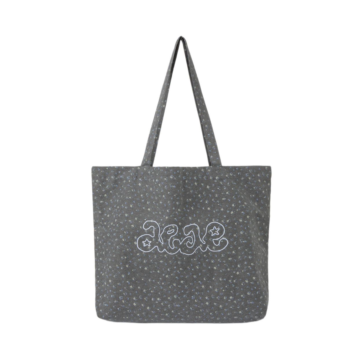 韓國 aeae BREEZE TOTE BAG 韓國製BREEZE標誌棉質托特包 炭灰