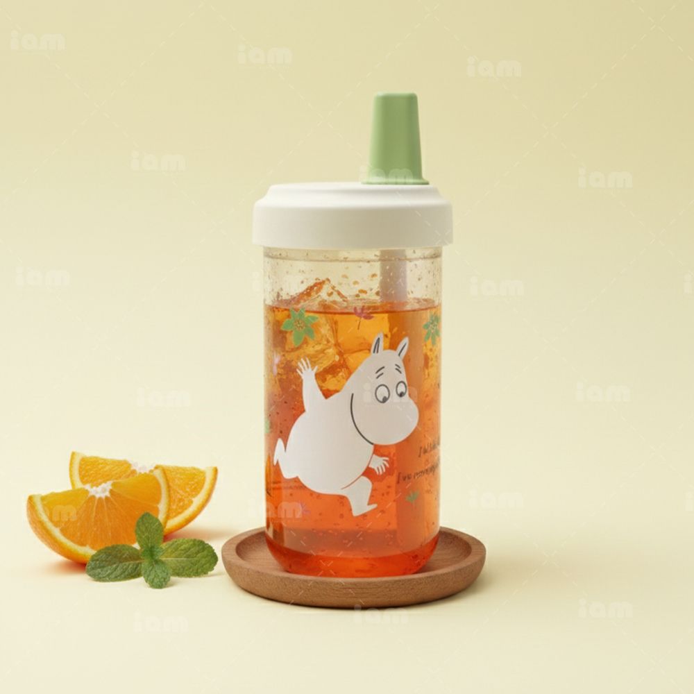 iam我適文創 MOOMIN 春日 吸管杯