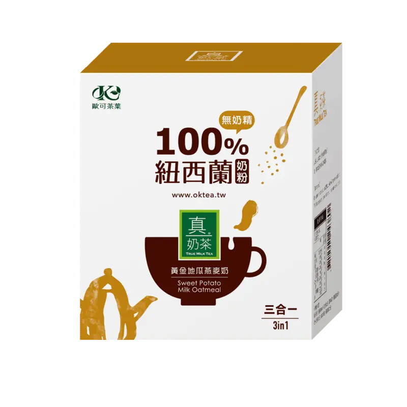 歐可茶葉真奶麥片黃金地瓜燕麥奶/ 7包/ 盒
