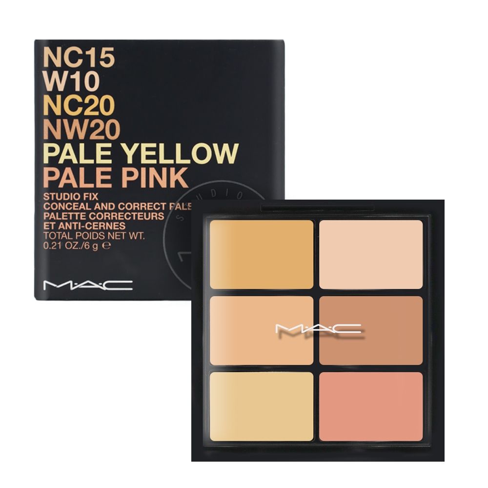 【MAC】超持妝六色遮瑕盤 6g #LIGHT -平行輸入