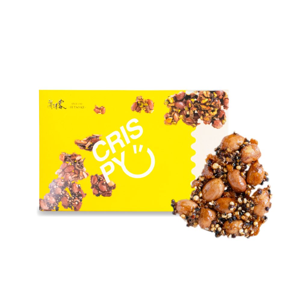 【海濤客】藜麥烏魚子花生酥 (200g/盒)