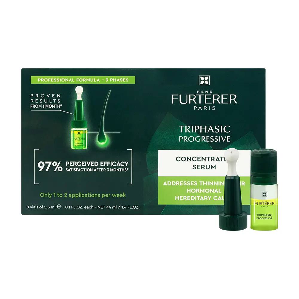 RENE FURTERER 萊法耶 TRIPHASIC三項森髮調理液(5.5ml*8) 盒裝_平行輸入
