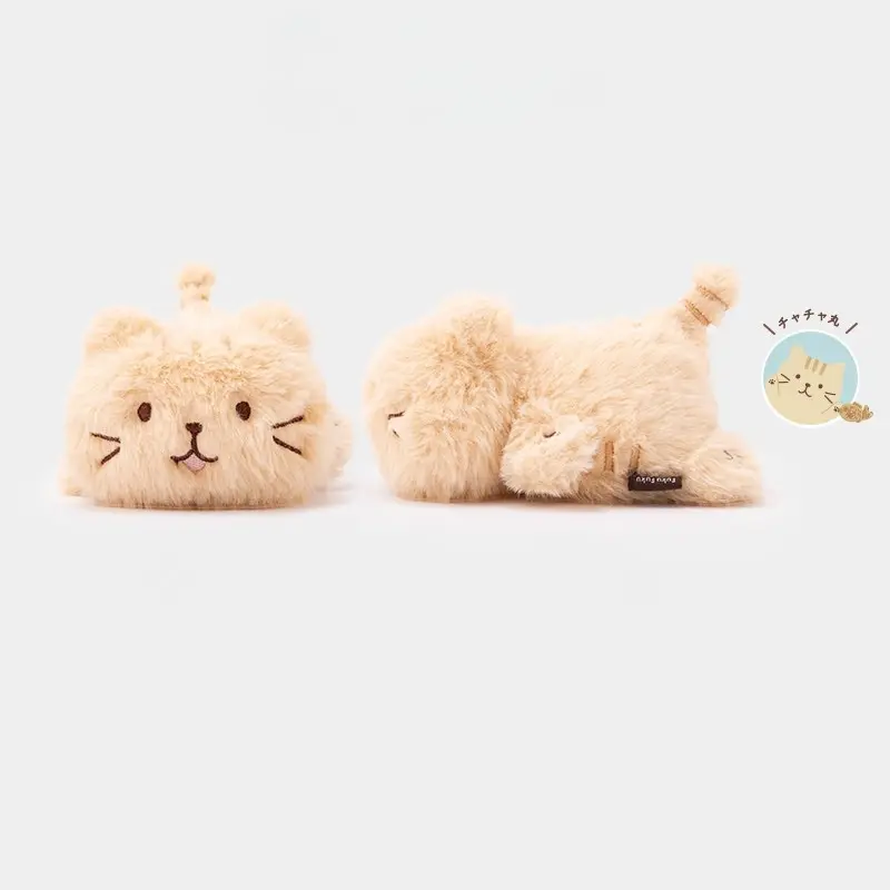 日本 HAPiNS Fuku Fuku Nyanko 寶貝貓玩偶/ 茶茶丸
