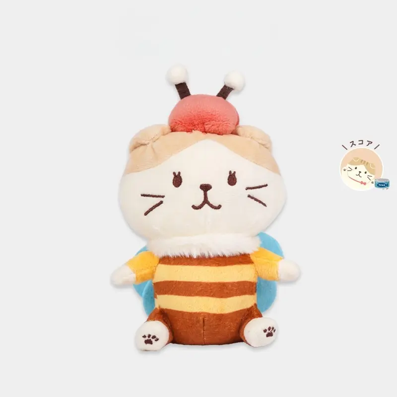 日本 HAPiNS Fuku Fuku Nyanko 蜂蜜貓貓玩偶/ 蘇格亞