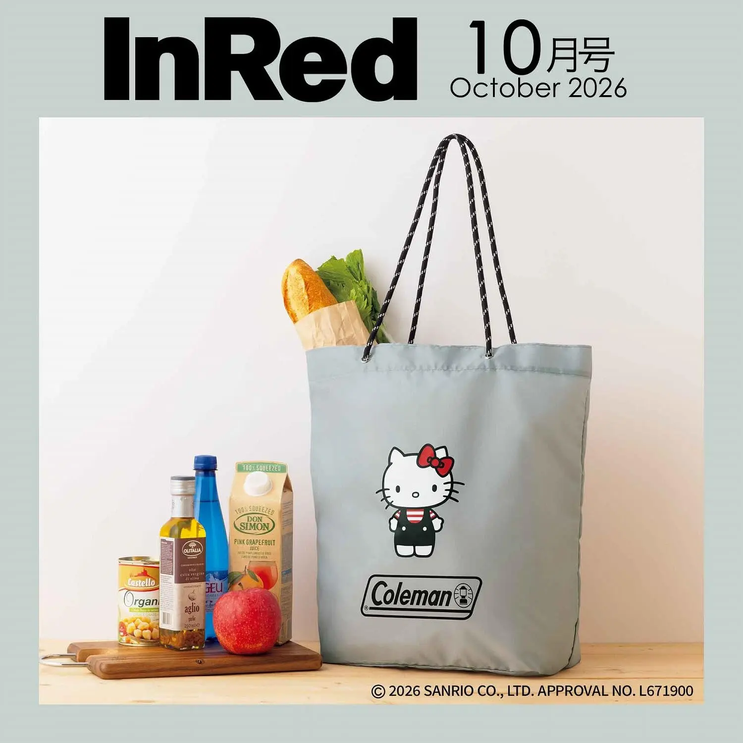 In Red (10月/2026/附HELLO KITTY×Coleman環保購物袋)