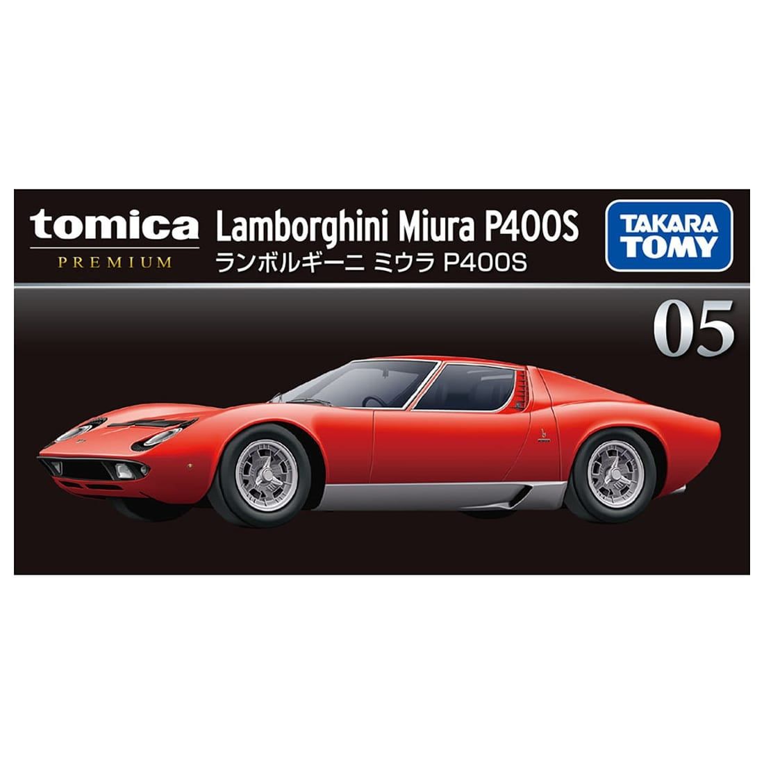 TOMICA小汽車/ PRM 05/ 藍寶堅尼Miura P400S