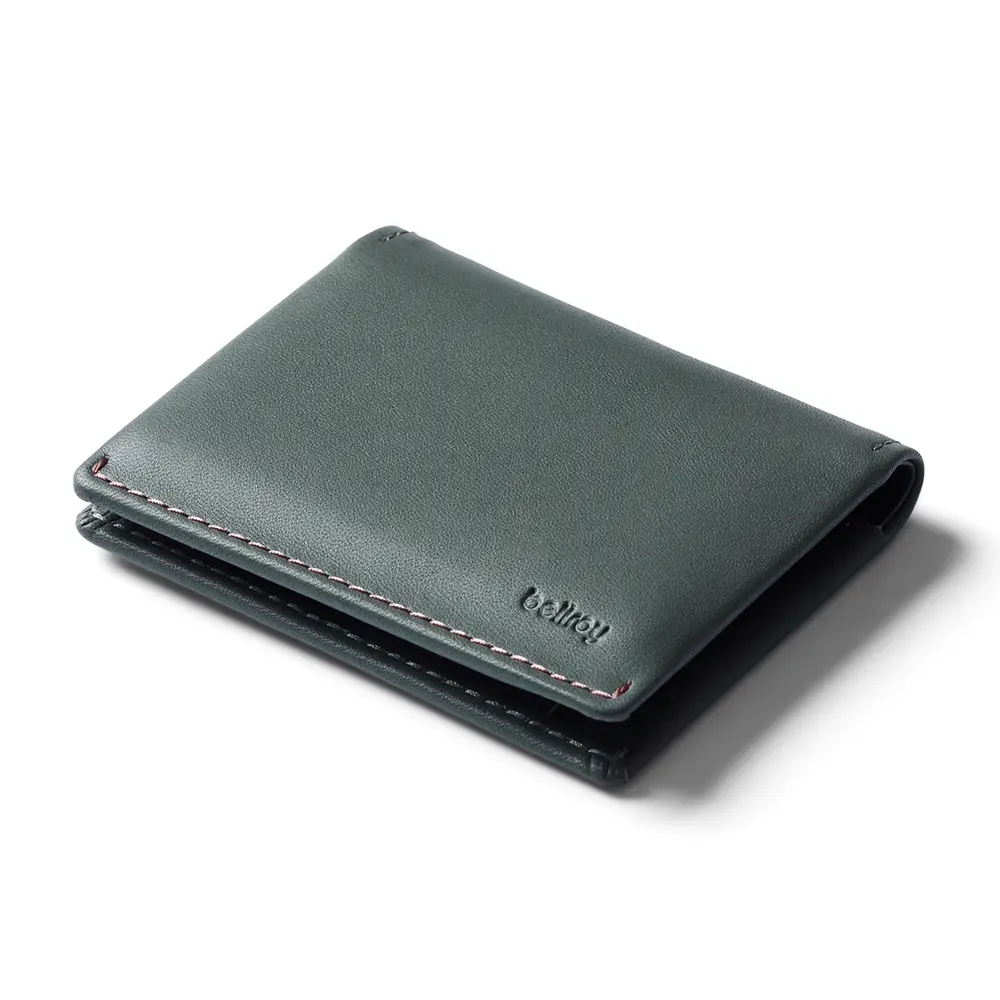 Bellroy Slim Sleeve 超薄錢包 皮夾 卡夾 名片 送禮 禮物 推薦(灰綠色)