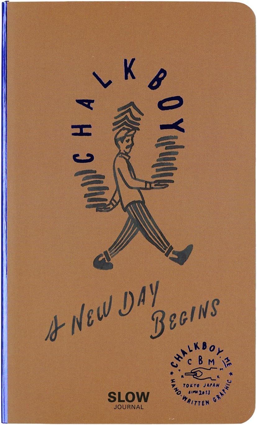 日本 Greeting Life Slow Journal 慢日記/ A6/ Cholkboy/ 棕