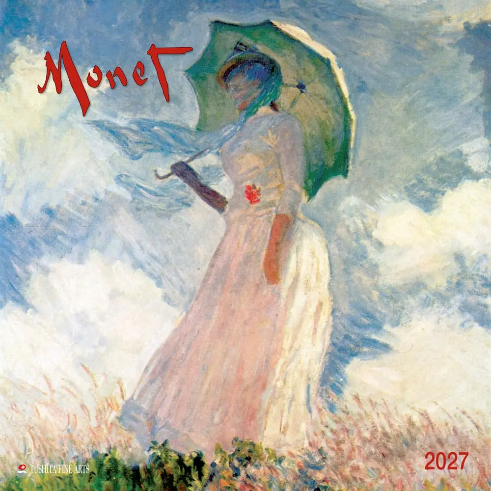 2027德國 TUSHITA 掛曆/ Claude Monet