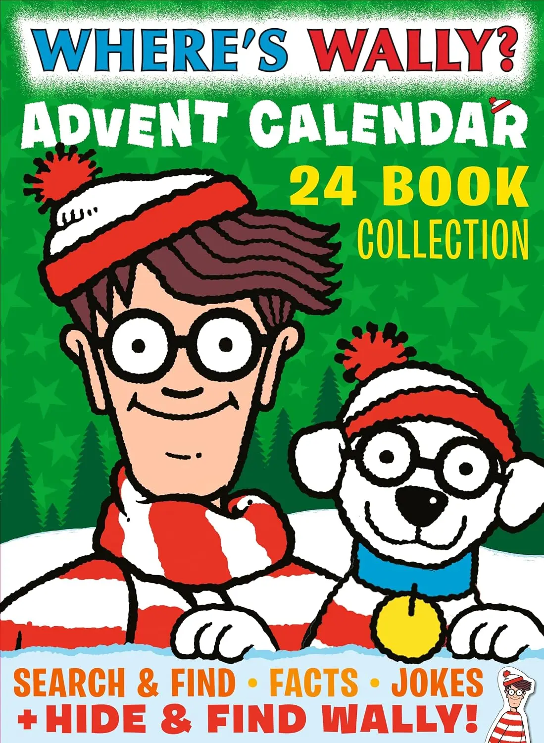 Where's Wally? Advent Calendar 24 Book Collection (24冊合售)