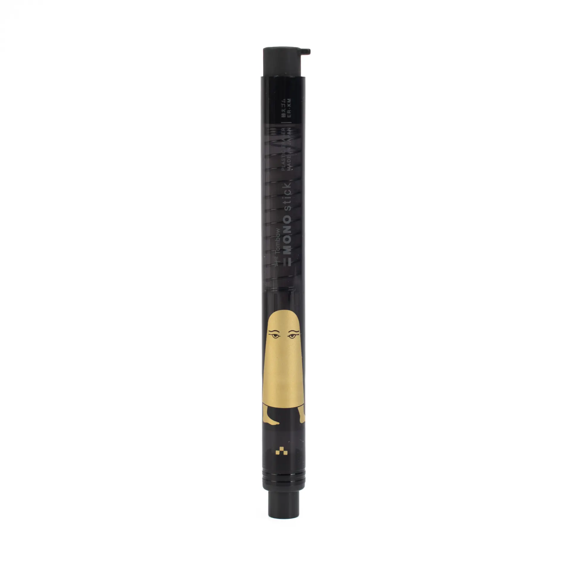 【誠品限定】埃及系列Tombow MONO stick按壓式塑膠擦/ 黑/ 6.7mm