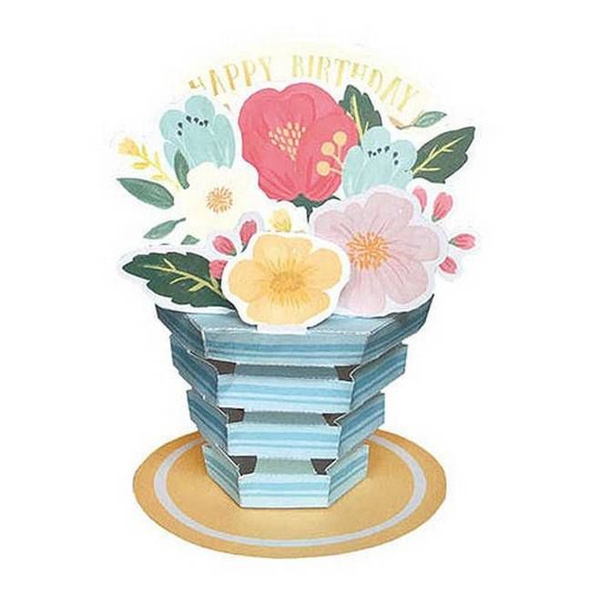 日本 Greeting Life 生日卡/ 花