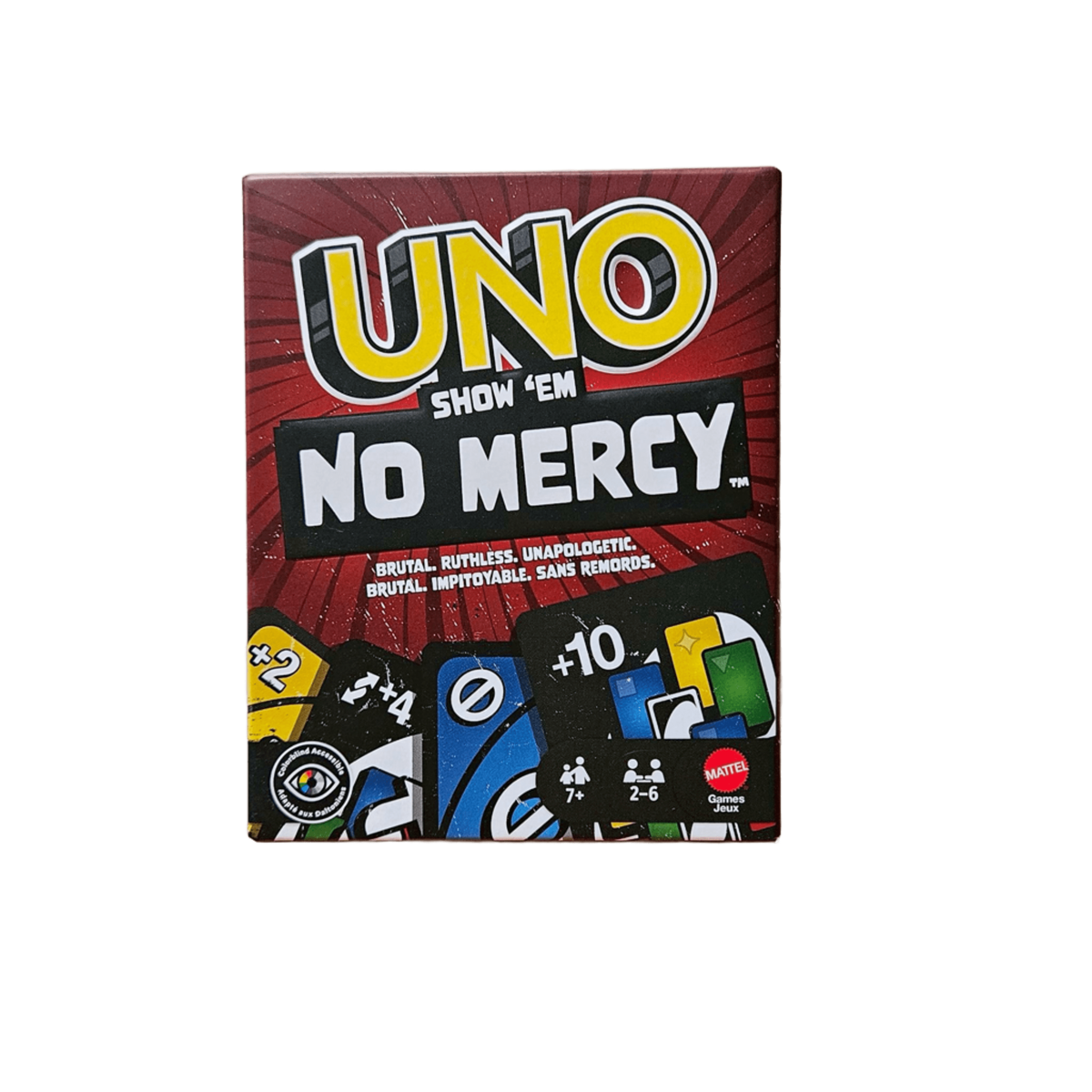 UNO遊戲卡/ 毫不留情Show 'em No Mercy