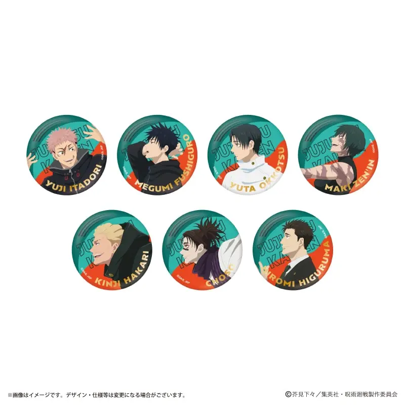 TOHO東寶咒術迴戰5周年紀念第3彈燙金徽章盲抽/ 單入隨機