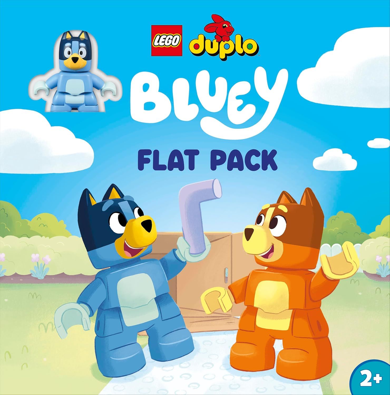 LEGO Bluey Picture Book (with LEGO Duplo Bluey Figure)
