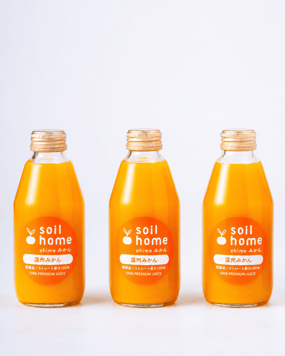 【Soil home ehime みかん】溫州蜜柑汁/ 200ml