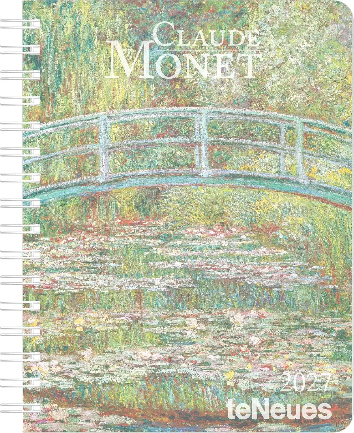 2027德國 teNeues Deluxe 週計畫日誌/ Claude Monet