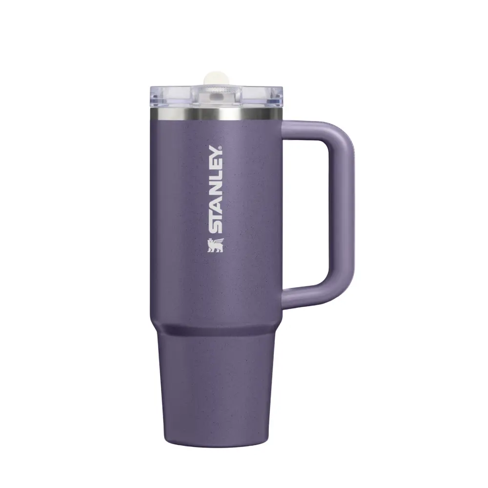 STANLEY防漏吸管隨手杯/ 0.88L/ 月岩紫