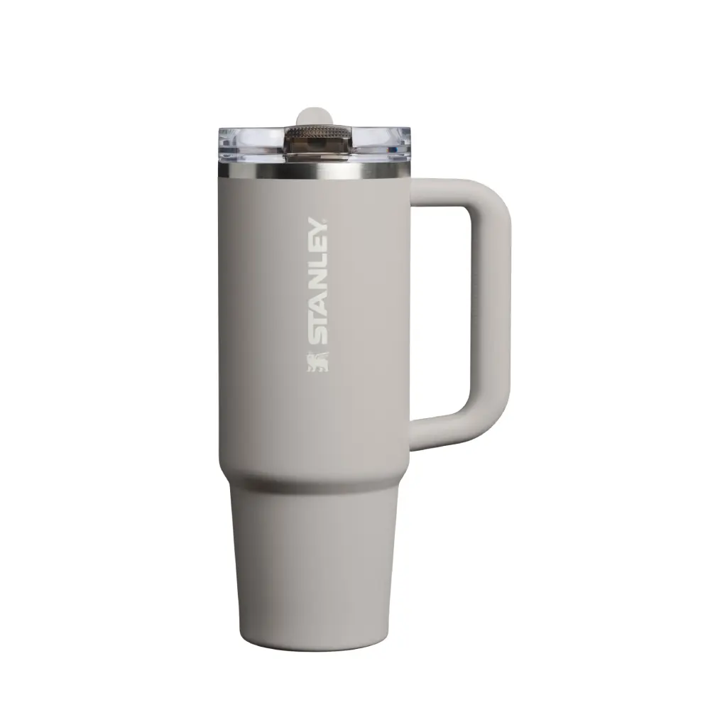 STANLEY防漏吸管隨手杯/ 0.88L/ 太空灰