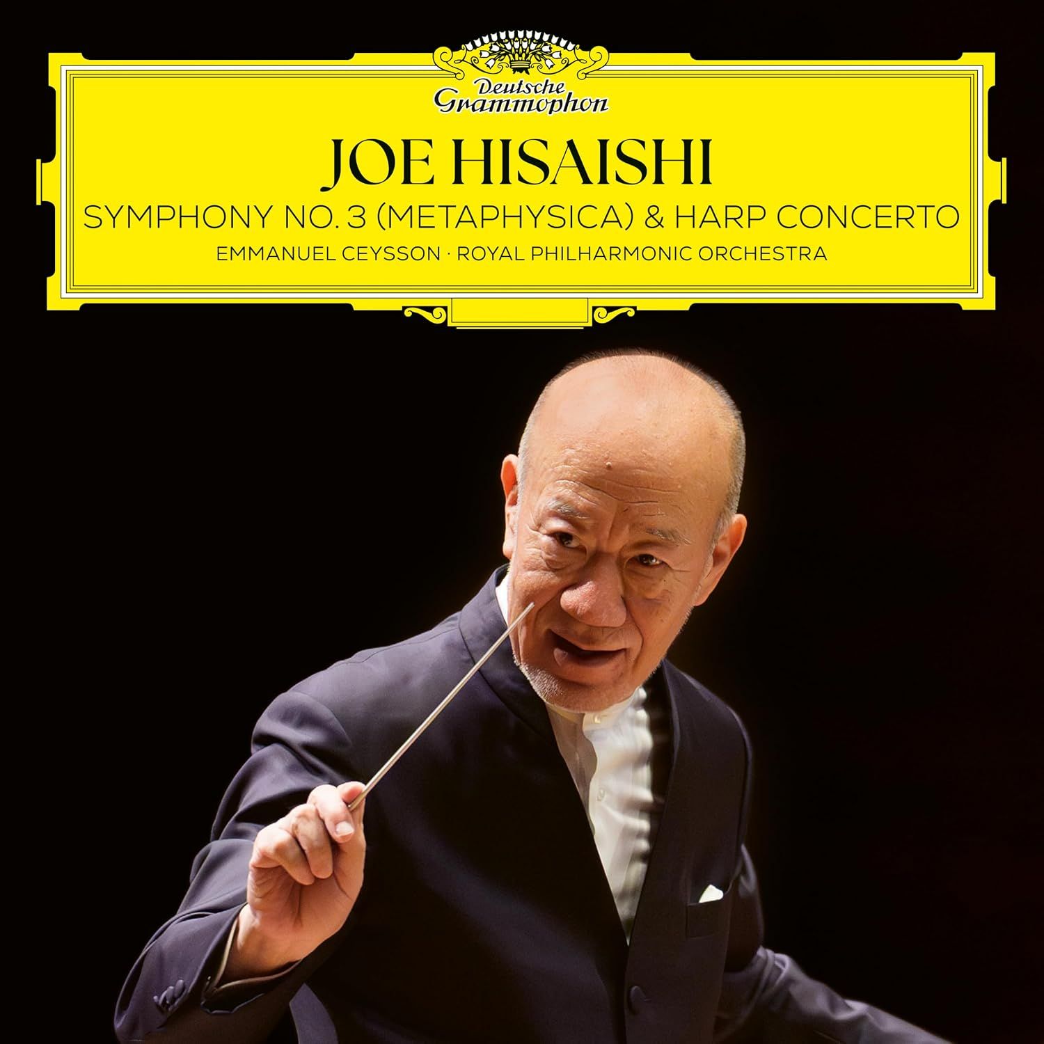 Joe Hisaishi: Symphony No. 3 (Metaphysica) & Harp Concerto (2LP/Clear Vinyl)