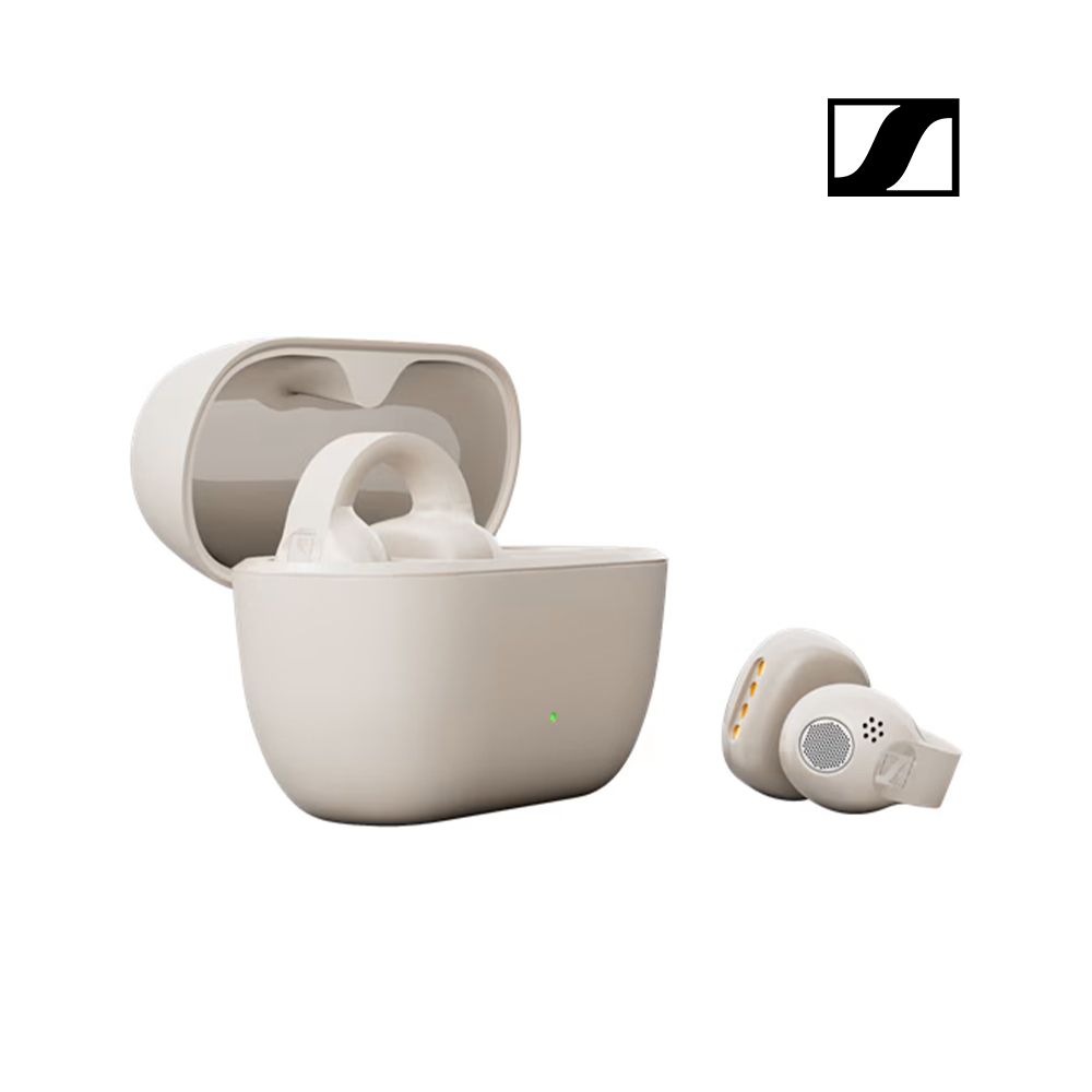 Sennheiser ACCENTUM Clip耳夾式藍牙耳機/ 奶油白
