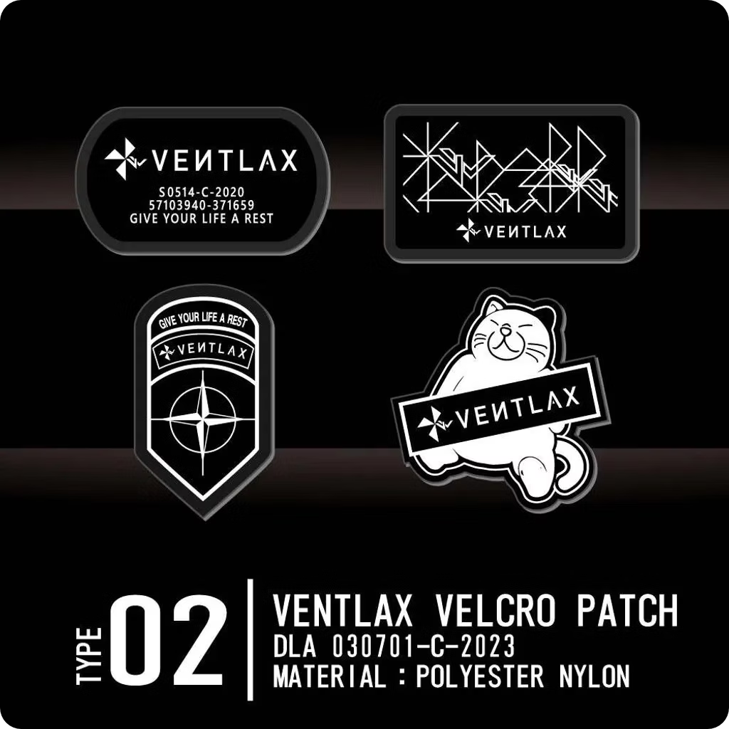 VENTLAX VELCRO PATCH 個性魔鬼氈 TYPE 2