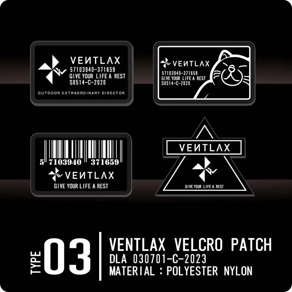 VENTLAX VELCRO PATCH 個性魔鬼氈 TYPE 3
