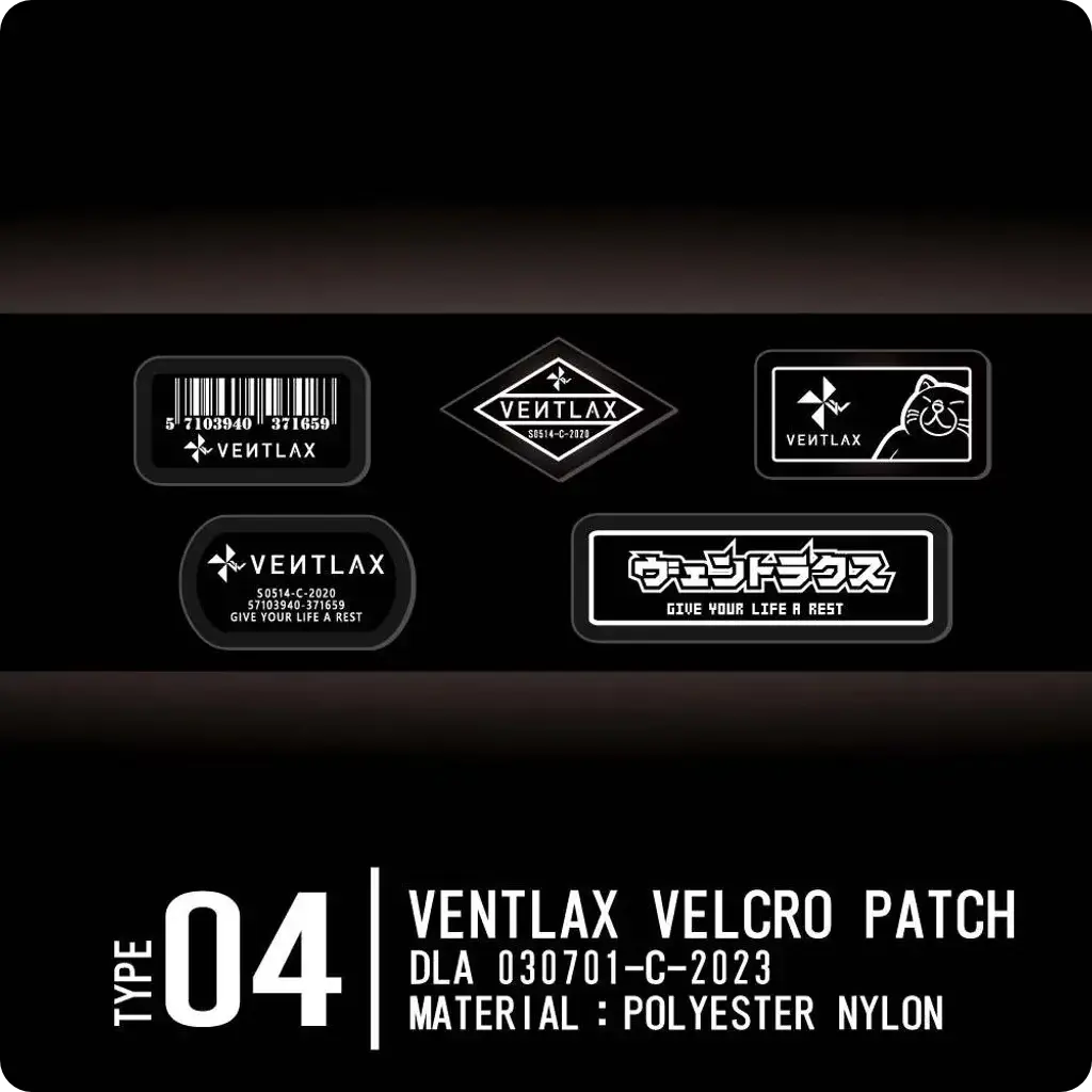 VENTLAX VELCRO PATCH 個性魔鬼氈 TYPE 4