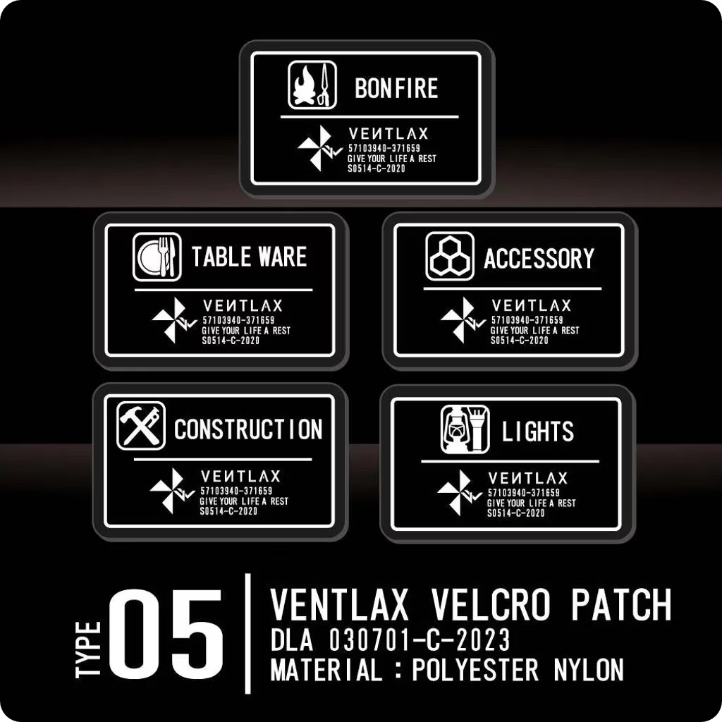VENTLAX VELCRO PATCH 個性魔鬼氈 TYPE 5