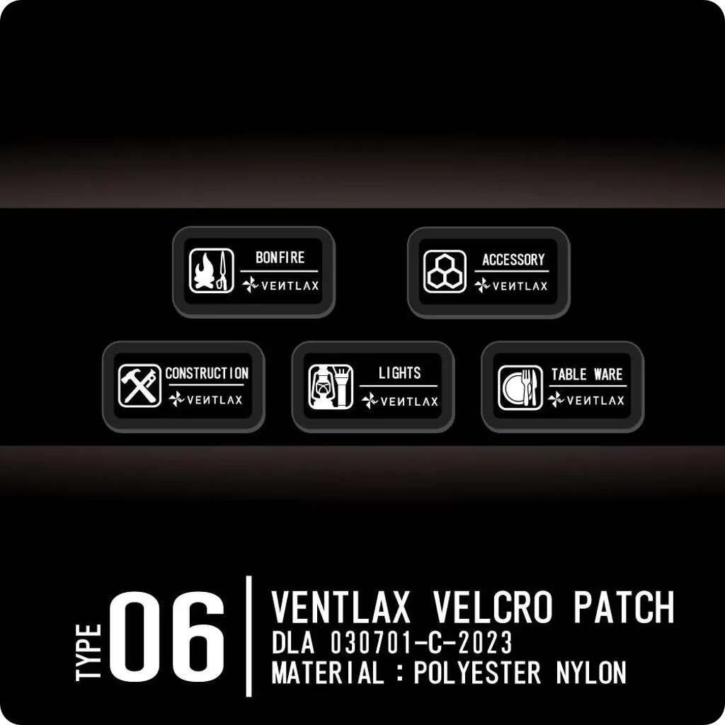 VENTLAX VELCRO PATCH 個性魔鬼氈 TYPE 6