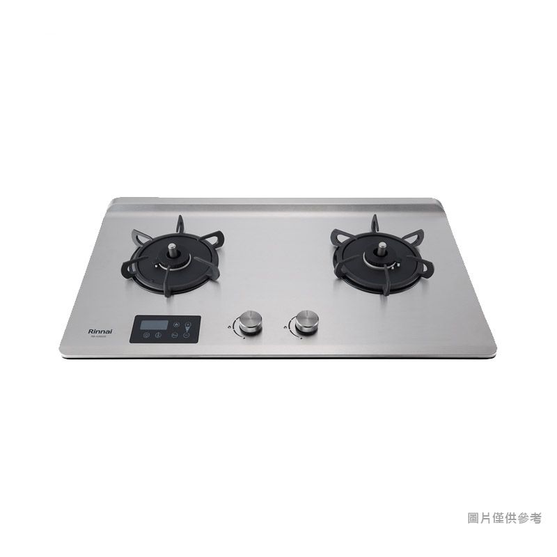 林內【RB-A2660S】檯面式緻溫不銹鋼雙口爐瓦斯爐(不銹鋼)NG1天然氣 含全台安裝