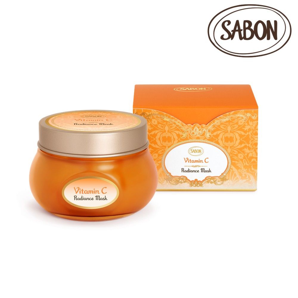 SABON 維他命C光采煥亮面膜/ 125ml