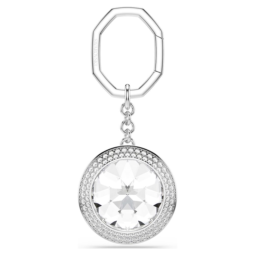 SWAROVSKI 施華洛世奇 Una 圓潤耀眼大水晶鑰匙圈 鑰匙扣 送禮 禮物 推薦(5763032)
