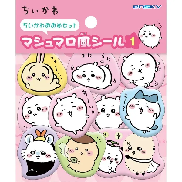 ensky吉伊卡哇泡棉貼紙1/ 好多吉伊卡哇