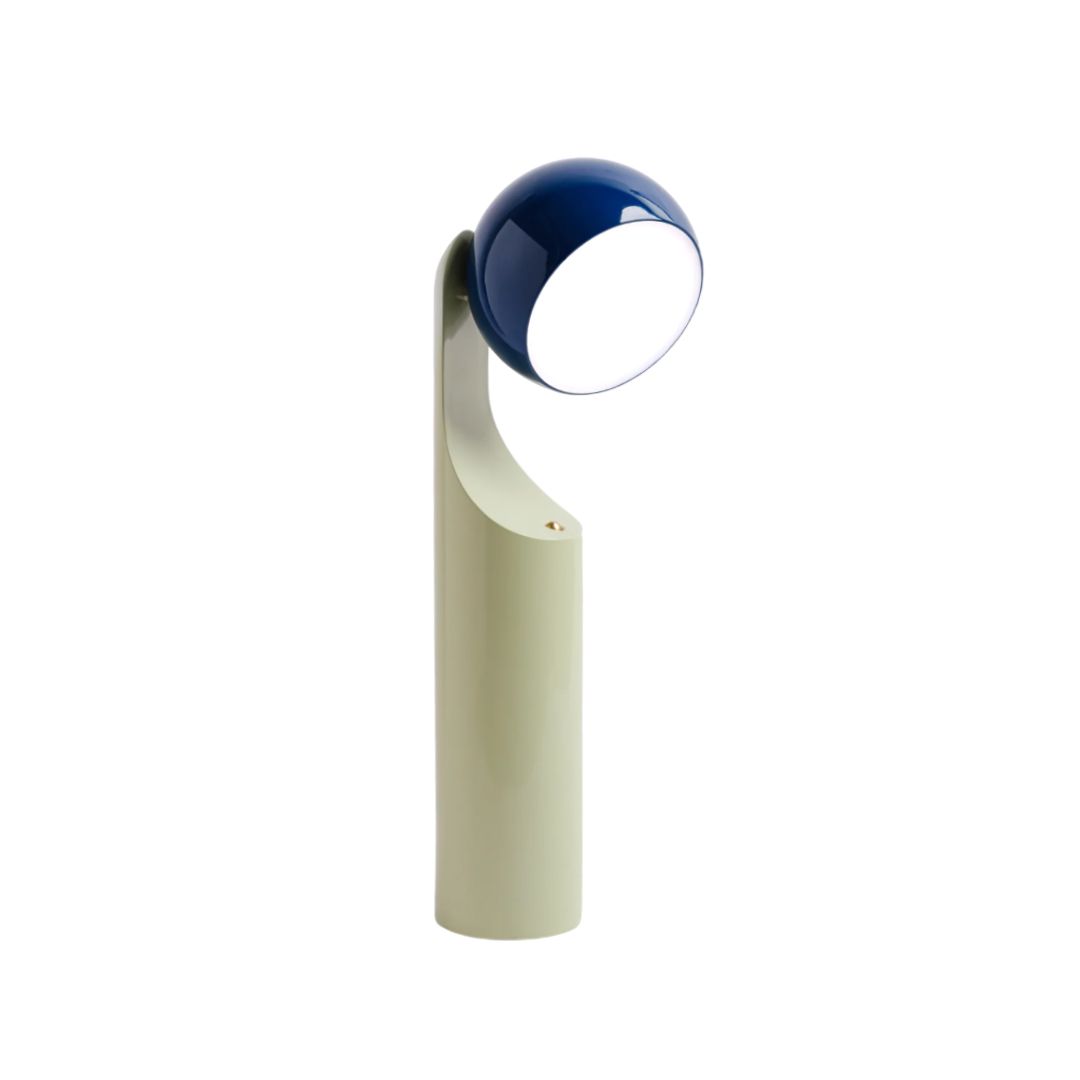 FINE LUMENS MONO攜帶式無線閱讀燈/ 寶藍x薄荷綠